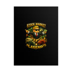 Stock Market Legend Rolled Poster — Wall Art for Traders & Finance Fans