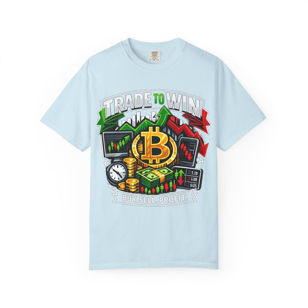 Traders T‑Shirt — "Trade to Win, Buy Sell Profit" Trading Tee