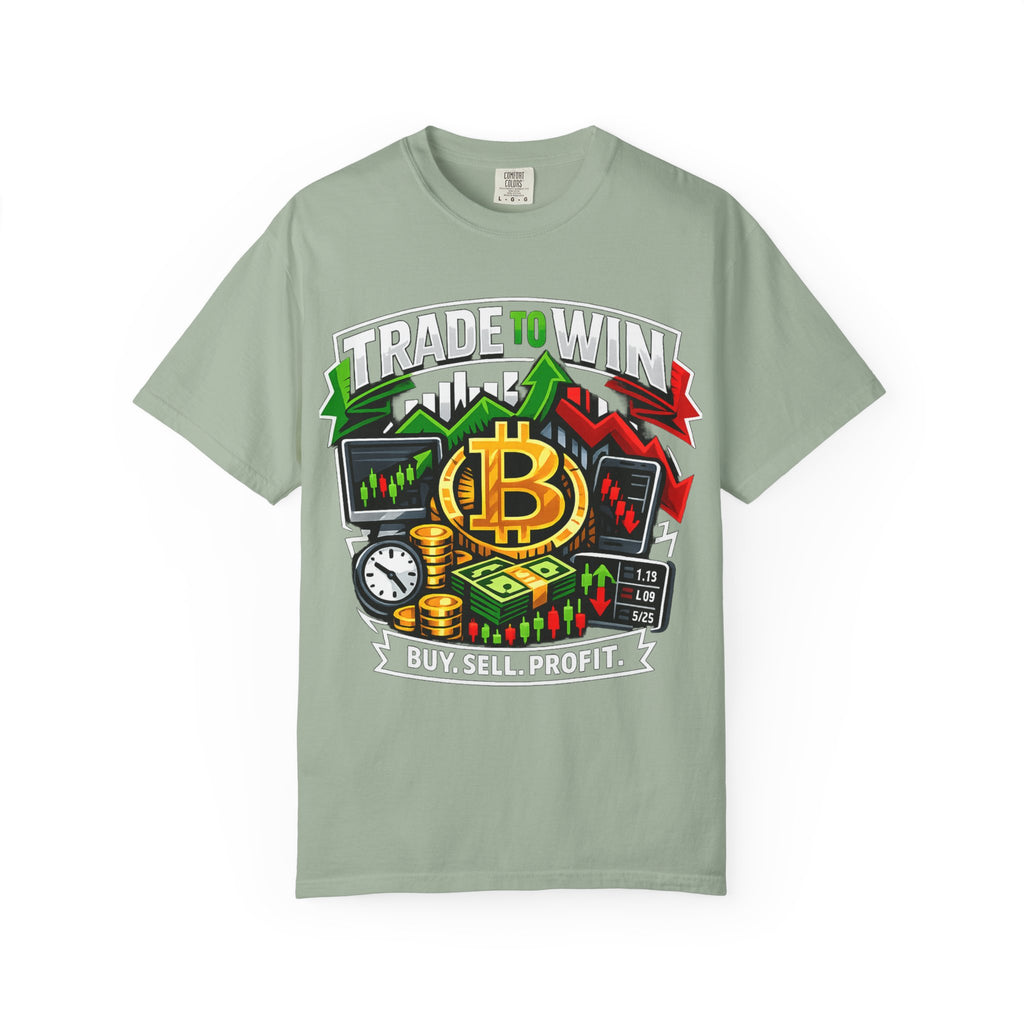Traders T‑Shirt — "Trade to Win, Buy Sell Profit" Trading Tee