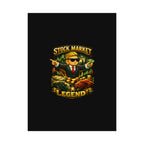 Stock Market Legend Rolled Poster — Wall Art for Traders & Finance Fans