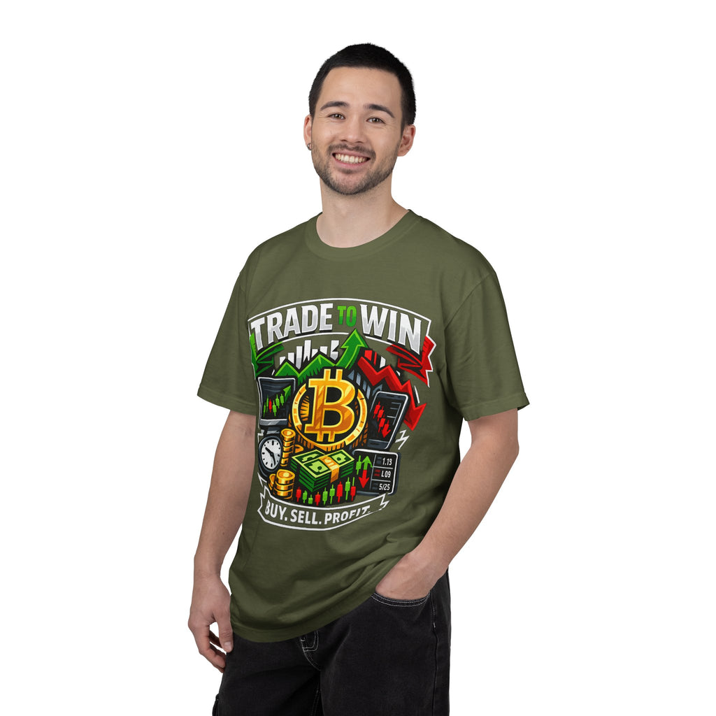 Traders T‑Shirt — "Trade to Win, Buy Sell Profit" Trading Tee