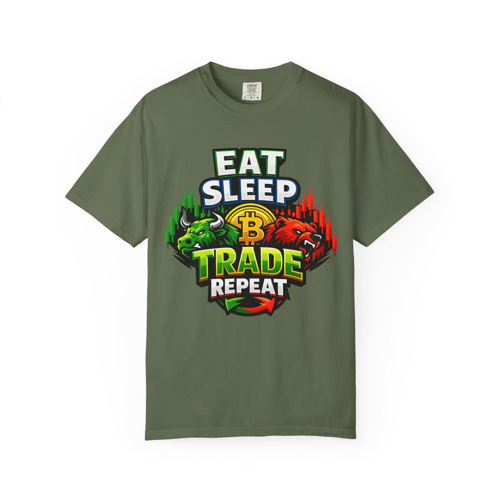 Eat Sleep Trade Repeat T-Shirt — Trader Lifestyle Tee