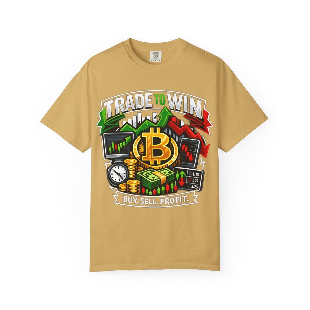 Traders T‑Shirt — "Trade to Win, Buy Sell Profit" Trading Tee
