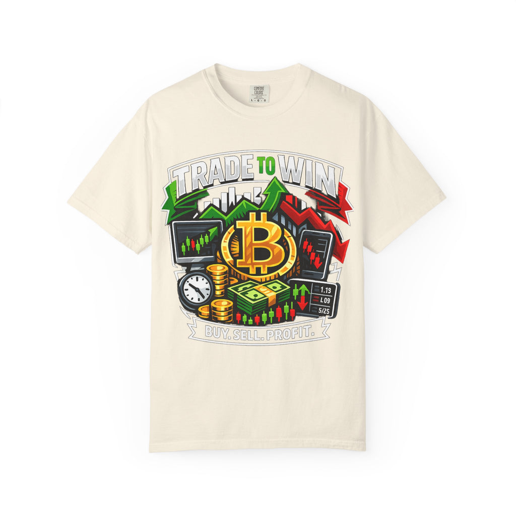 Traders T‑Shirt — "Trade to Win, Buy Sell Profit" Trading Tee