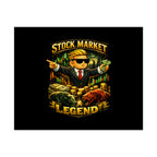 Stock Market Legend Rolled Poster — Wall Art for Traders & Finance Fans