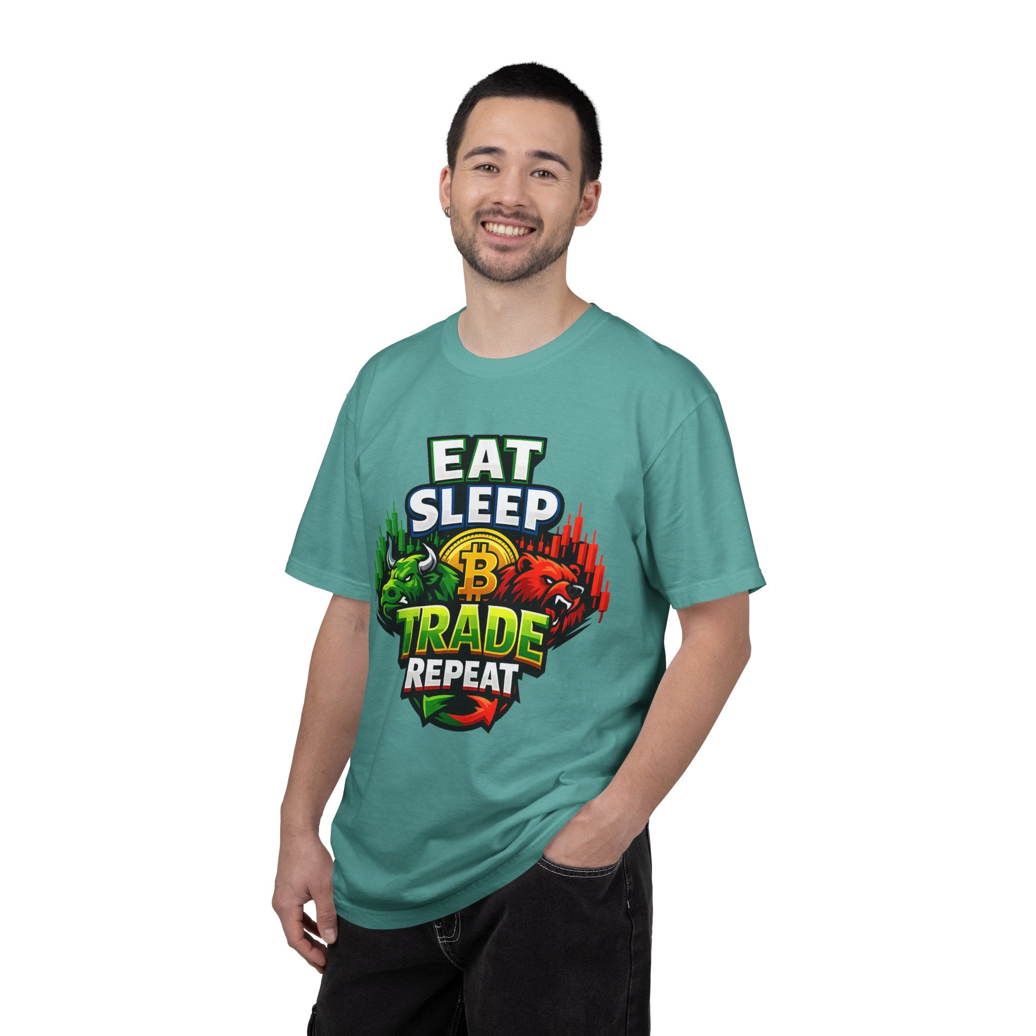 Eat Sleep Trade Repeat T-Shirt — Trader Lifestyle Tee
