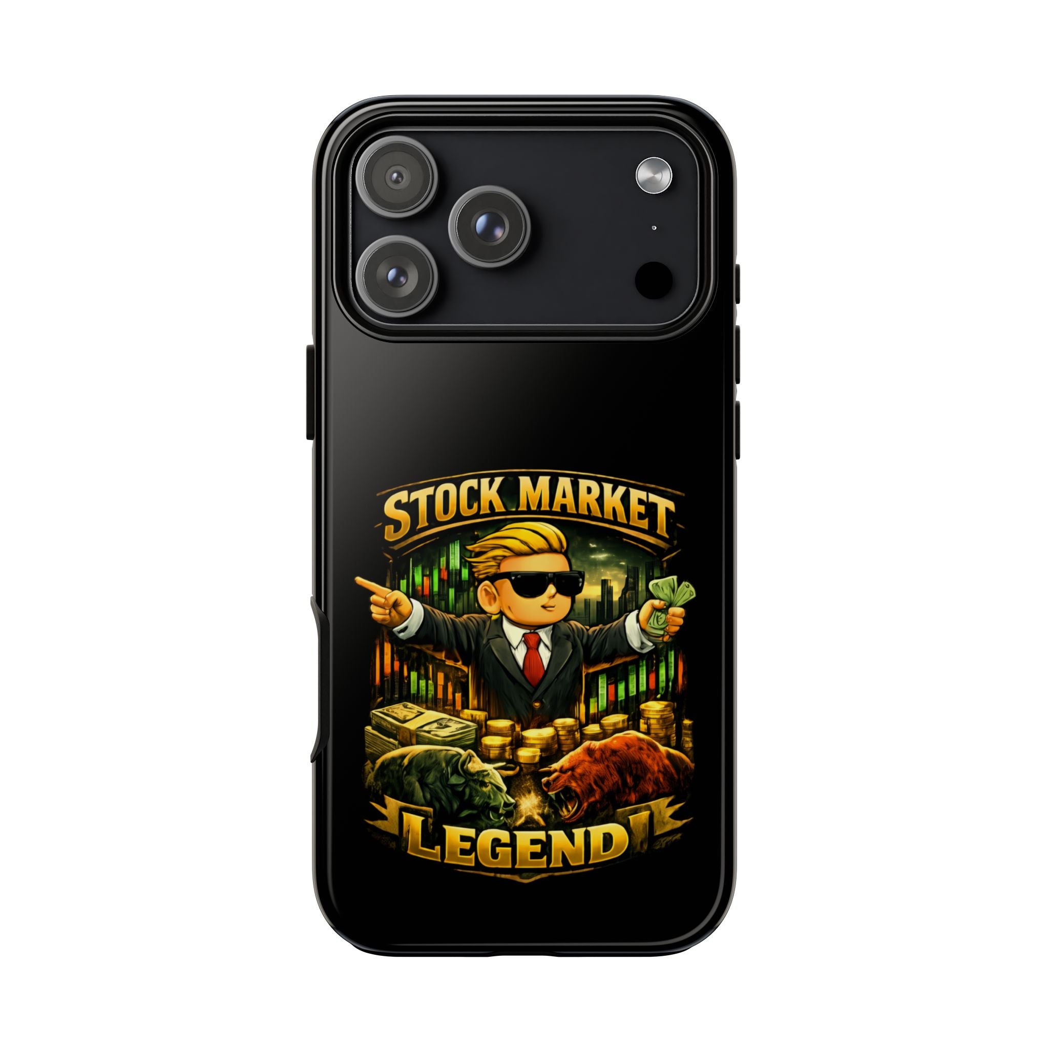 Stock Market Legend Trader Badge Phone Case