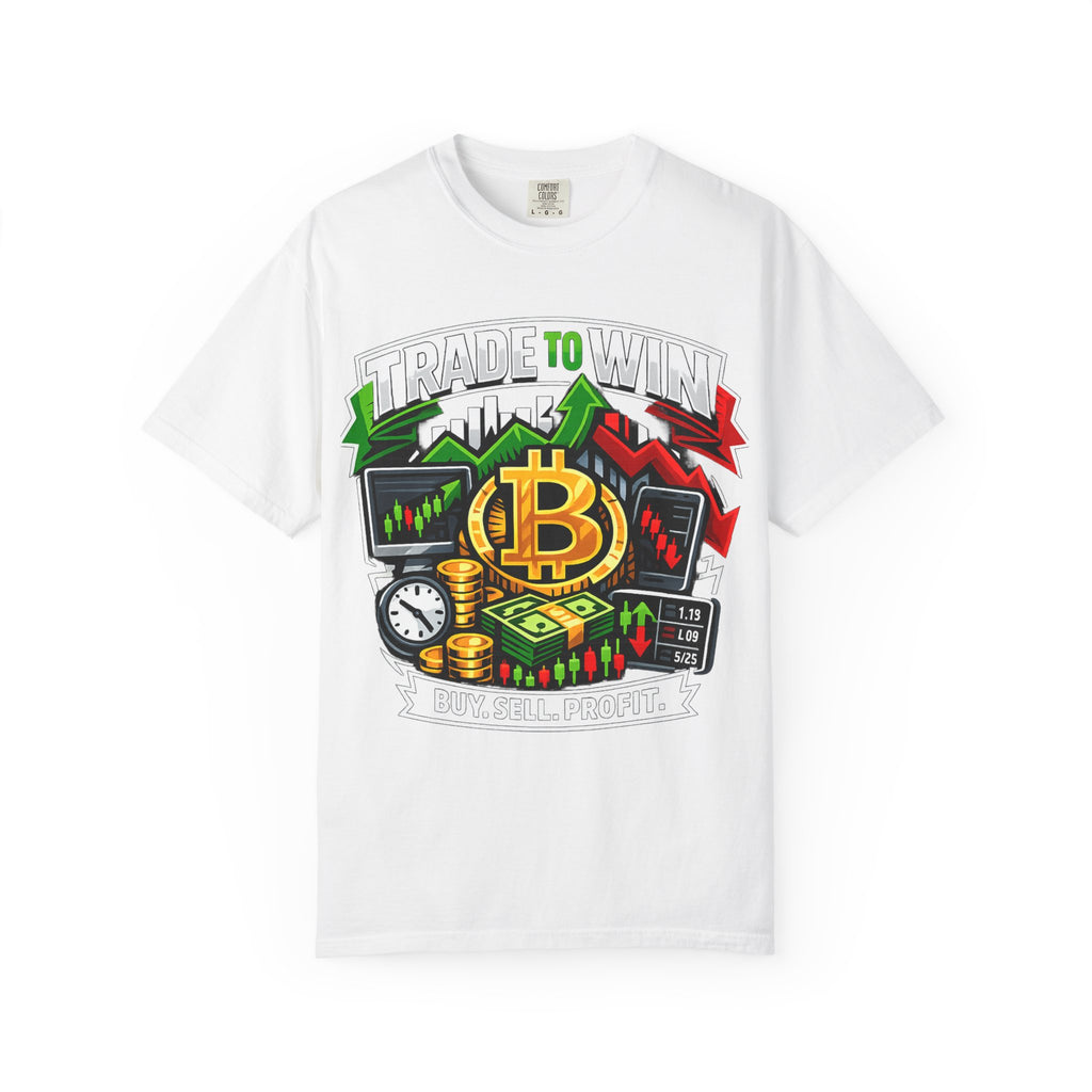 Traders T‑Shirt — "Trade to Win, Buy Sell Profit" Trading Tee