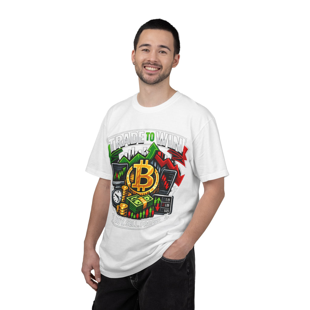 Traders T‑Shirt — "Trade to Win, Buy Sell Profit" Trading Tee