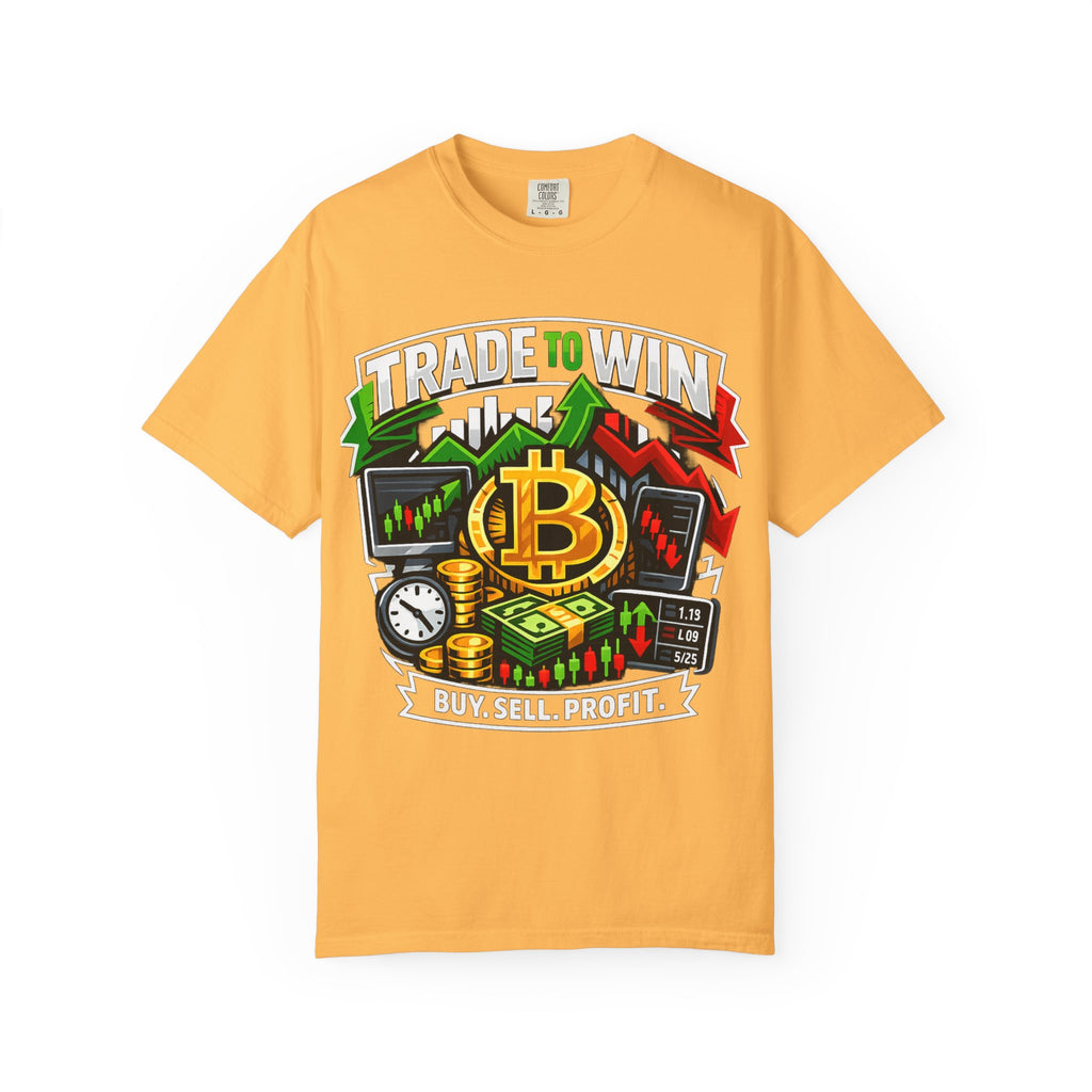Traders T‑Shirt — "Trade to Win, Buy Sell Profit" Trading Tee