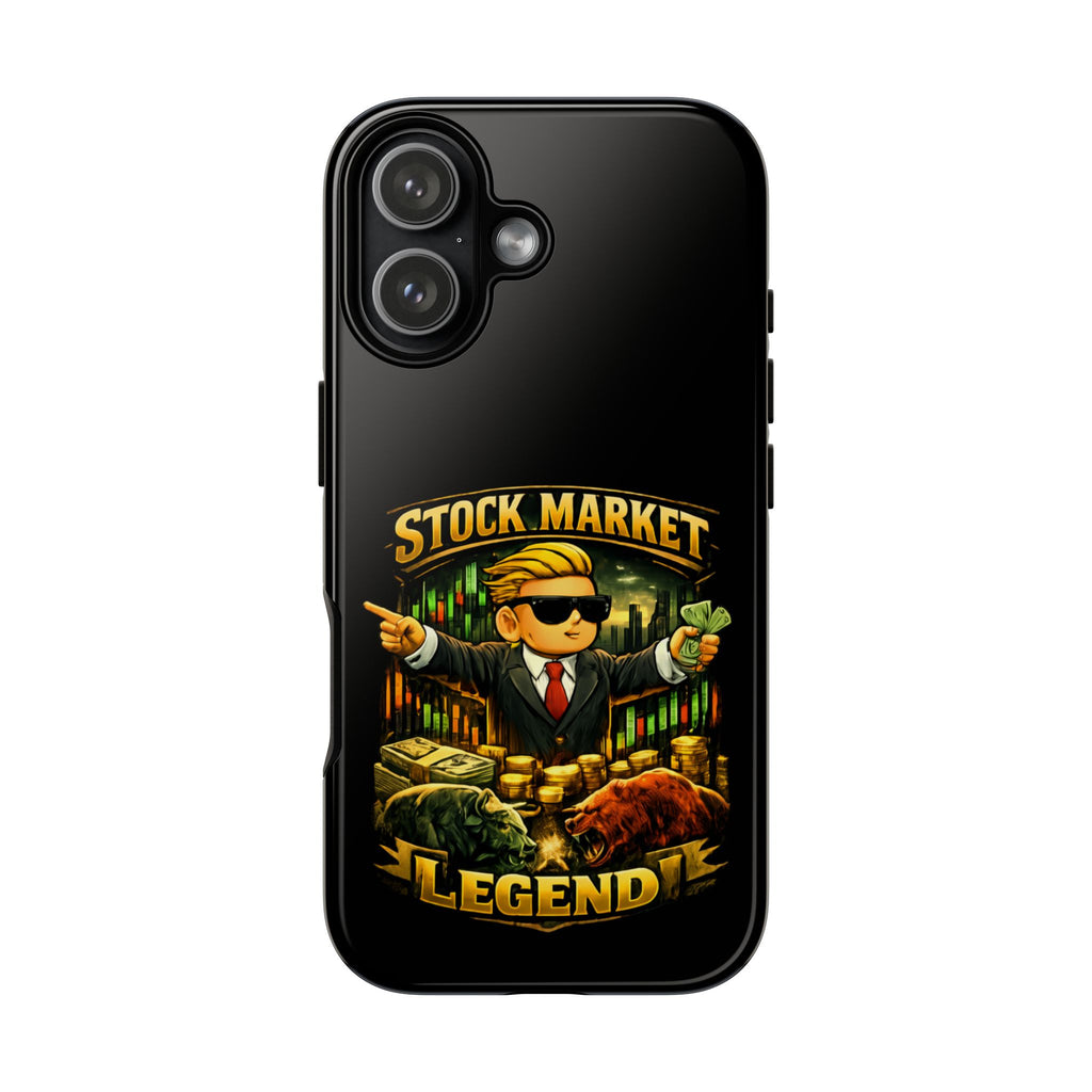 Stock Market Legend Trader Badge Phone Case
