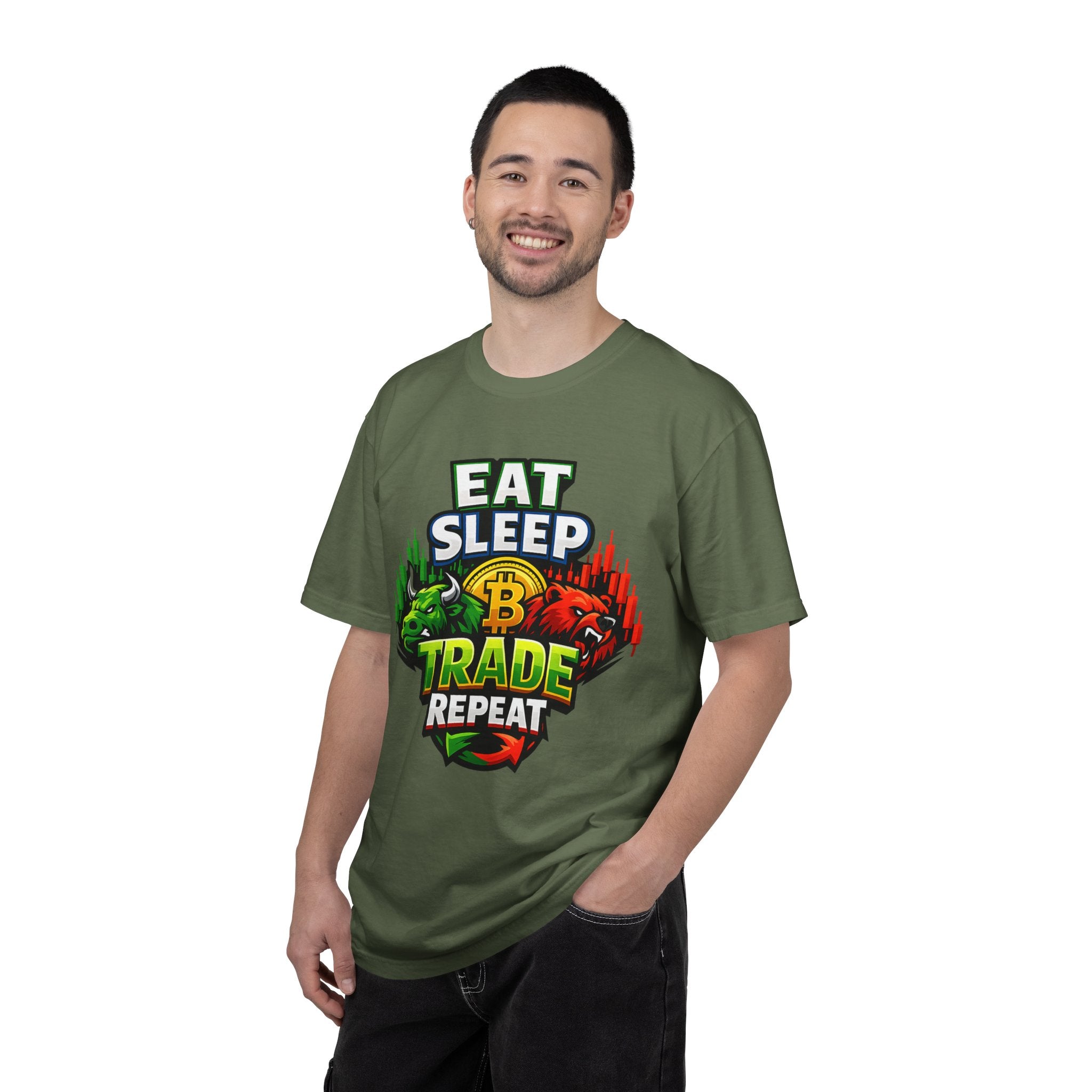 Eat Sleep Trade Repeat T-Shirt — Trader Lifestyle Tee
