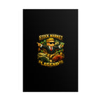 Stock Market Legend Rolled Poster — Wall Art for Traders & Finance Fans