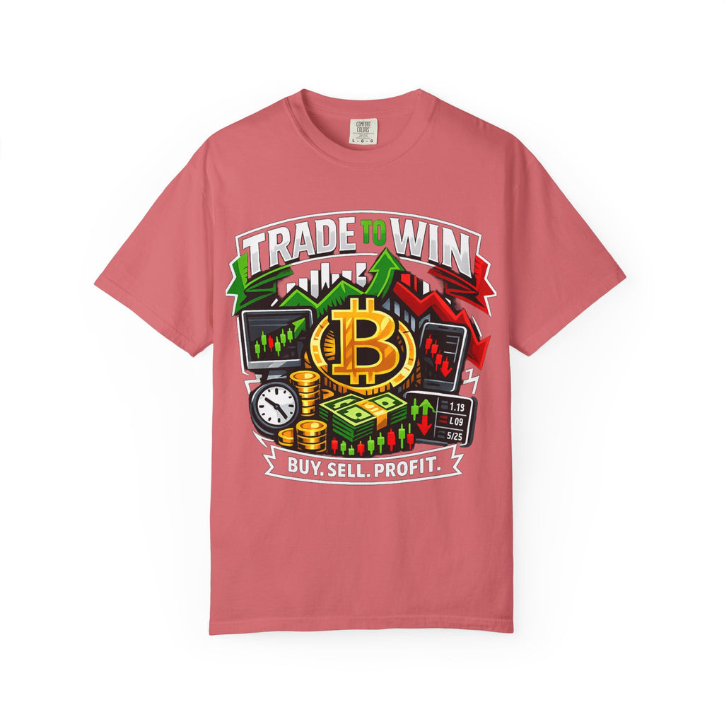 Traders T‑Shirt — "Trade to Win, Buy Sell Profit" Trading Tee