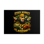 Stock Market Legend Rolled Poster — Wall Art for Traders & Finance Fans