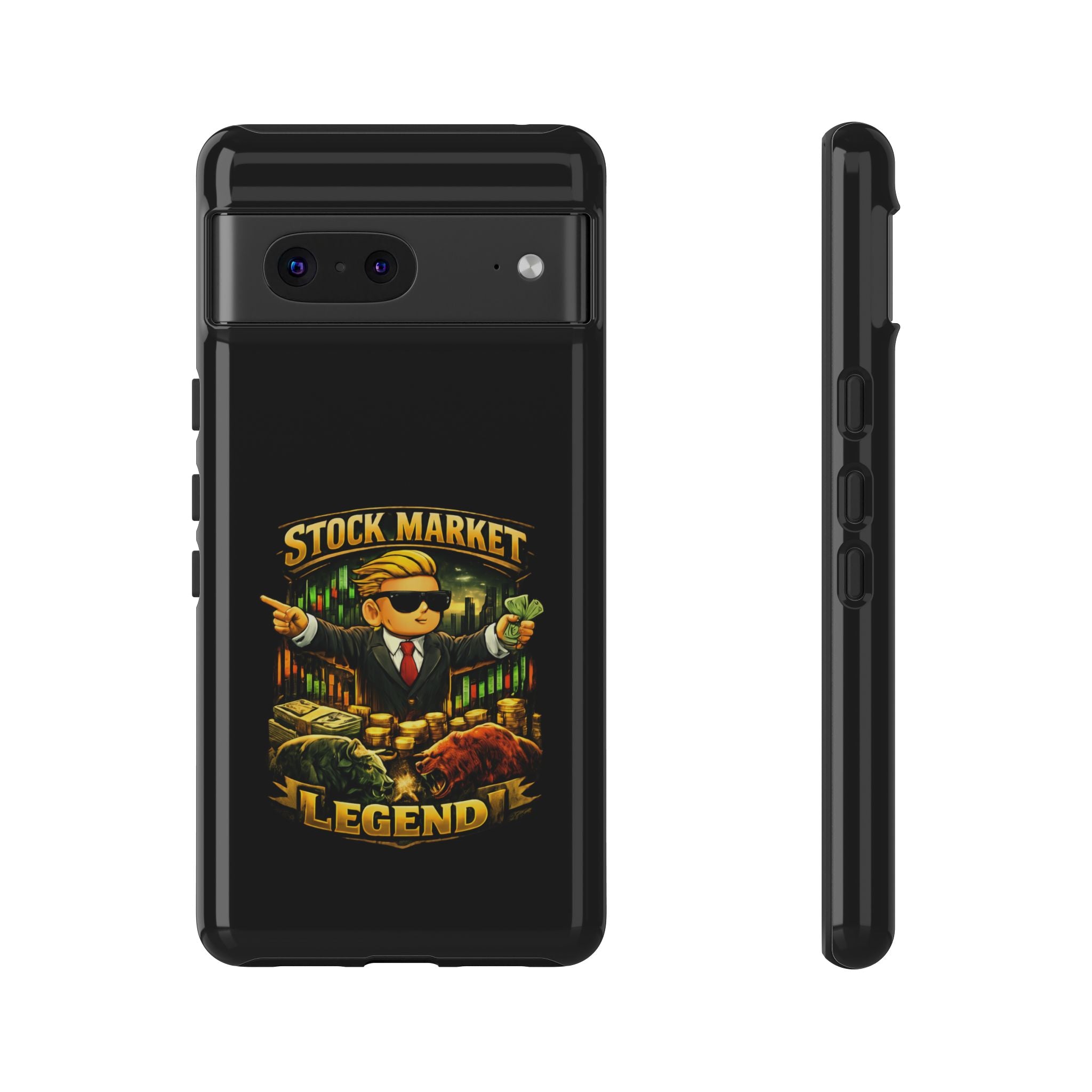 Phone Case Stock Market Legend Trader Badge