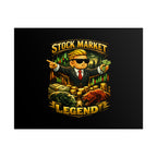 Stock Market Legend Rolled Poster — Wall Art for Traders & Finance Fans