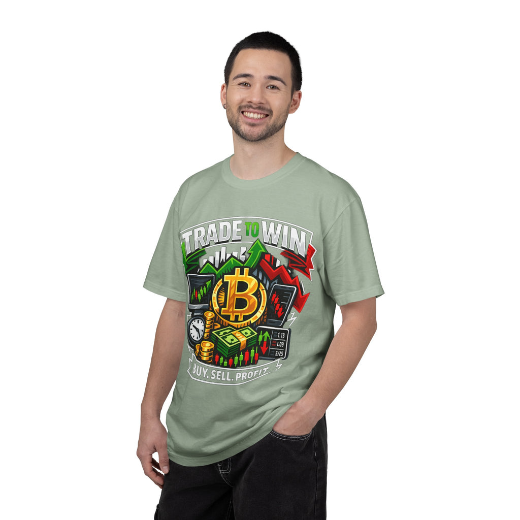 Traders T‑Shirt — "Trade to Win, Buy Sell Profit" Trading Tee