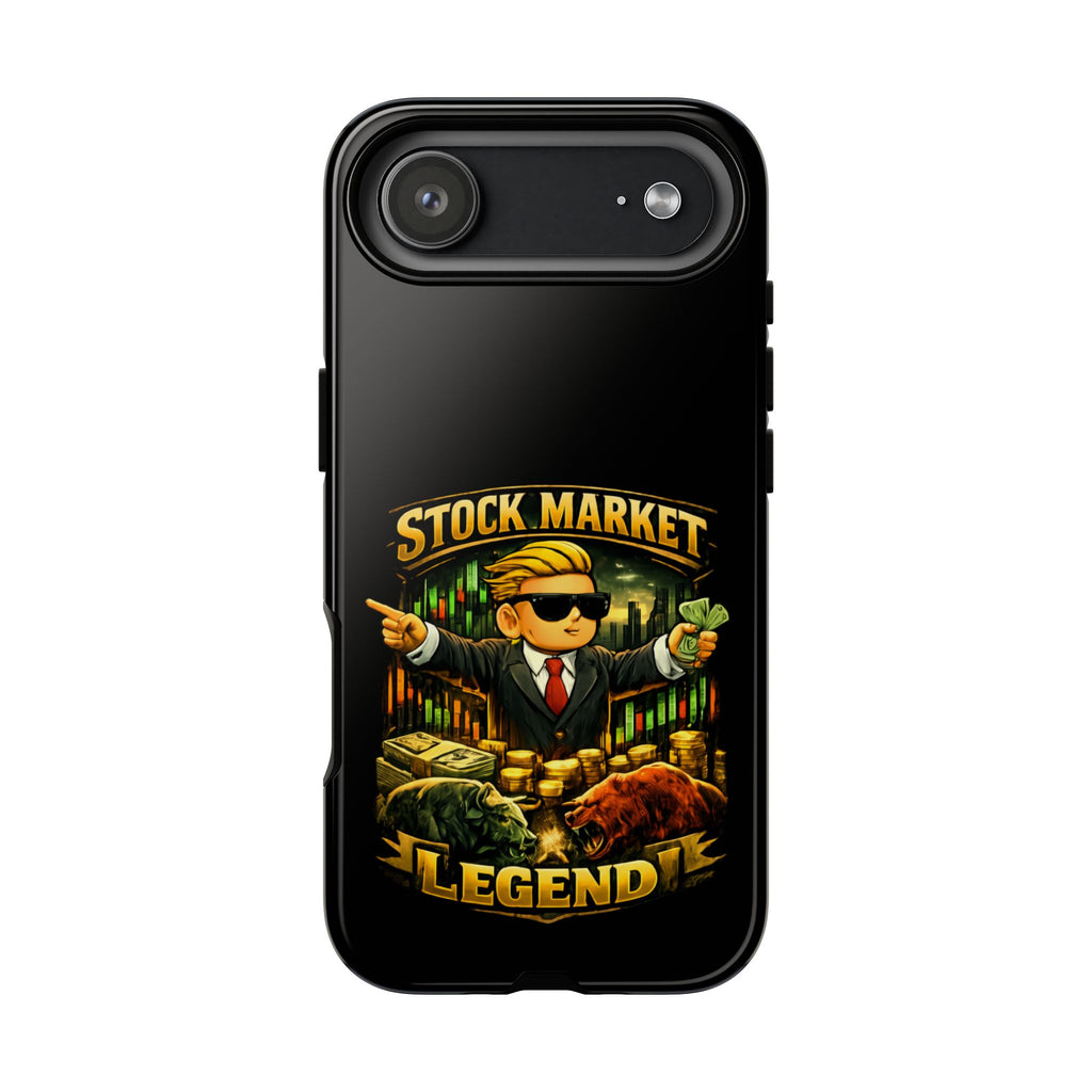 Stock Market Legend Trader Badge Phone Case
