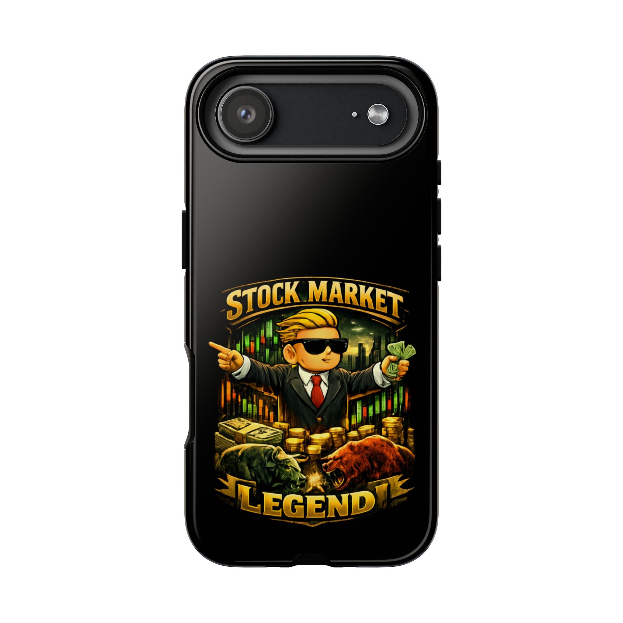 Stock Market Legend Trader Badge Phone Case