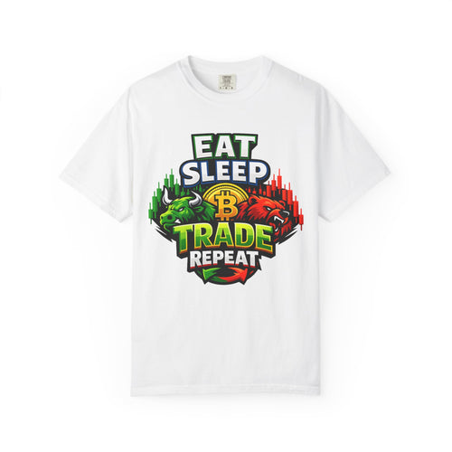 Eat Sleep Trade Repeat T-Shirt — Trader Lifestyle Tee