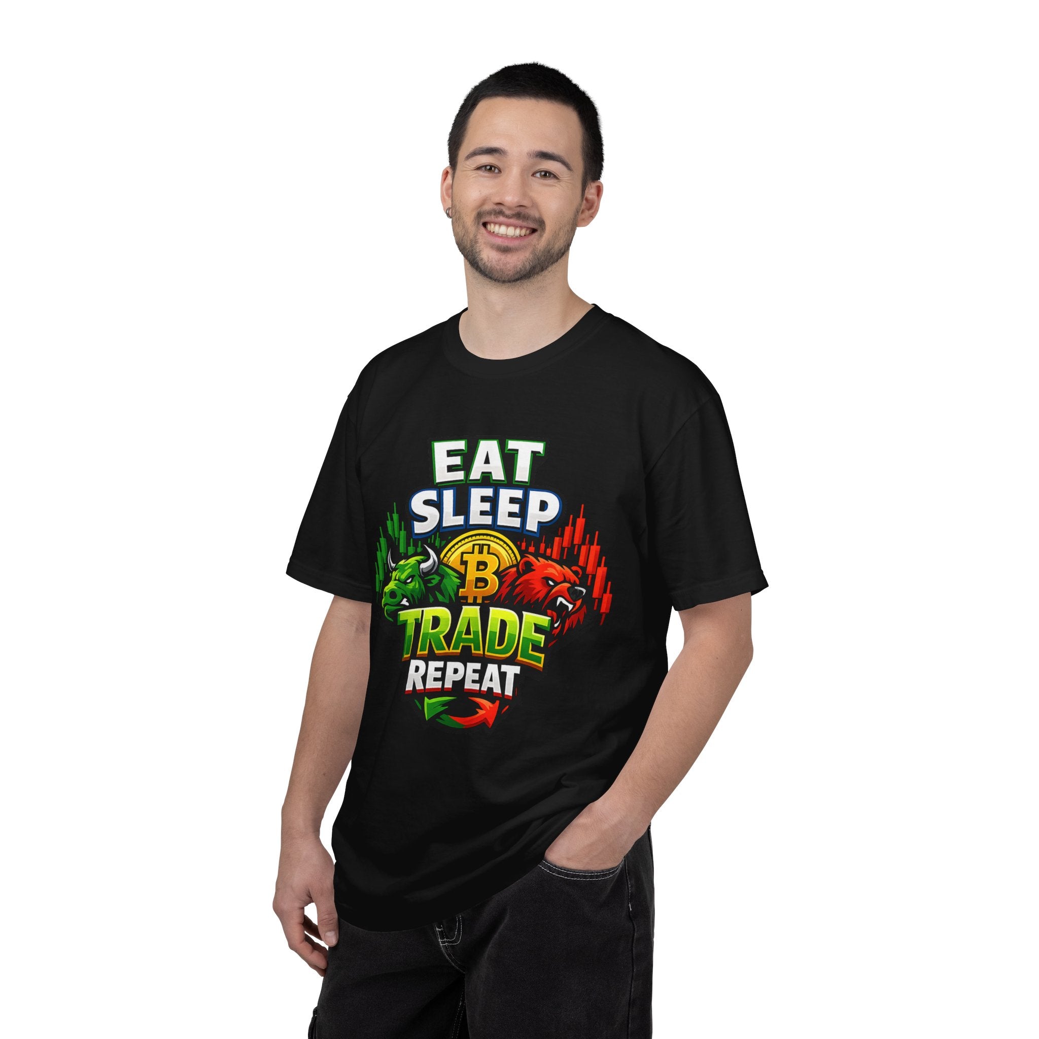 Eat Sleep Trade Repeat T-Shirt — Trader Lifestyle Tee