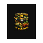 Stock Market Legend Rolled Poster — Wall Art for Traders & Finance Fans
