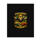 Stock Market Legend Rolled Poster — Wall Art for Traders & Finance Fans