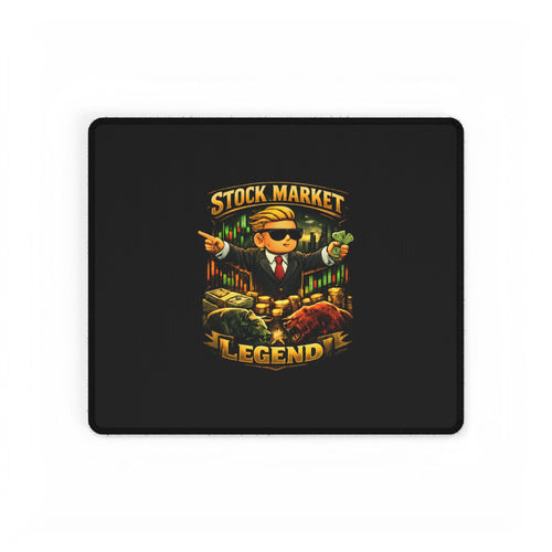 Stock Market Legend Desk Mat — Gamer/Trader Mousepad