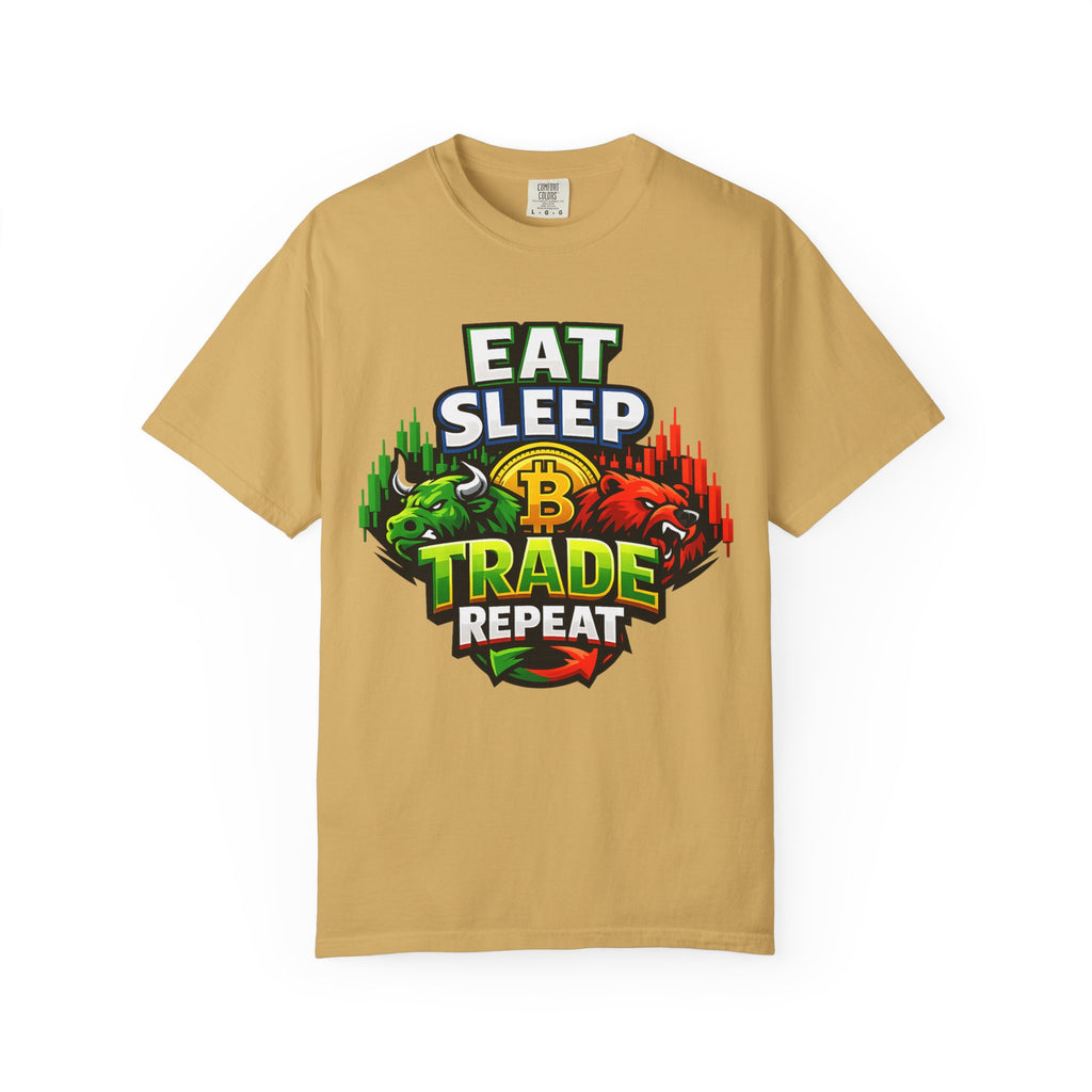Eat Sleep Trade Repeat T-Shirt — Trader Lifestyle Tee