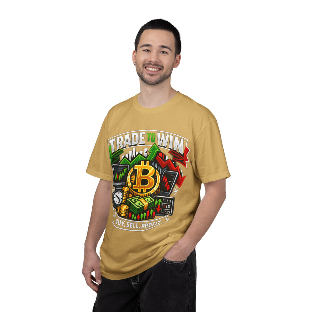 Traders T‑Shirt — "Trade to Win, Buy Sell Profit" Trading Tee