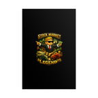 Stock Market Legend Rolled Poster — Wall Art for Traders & Finance Fans