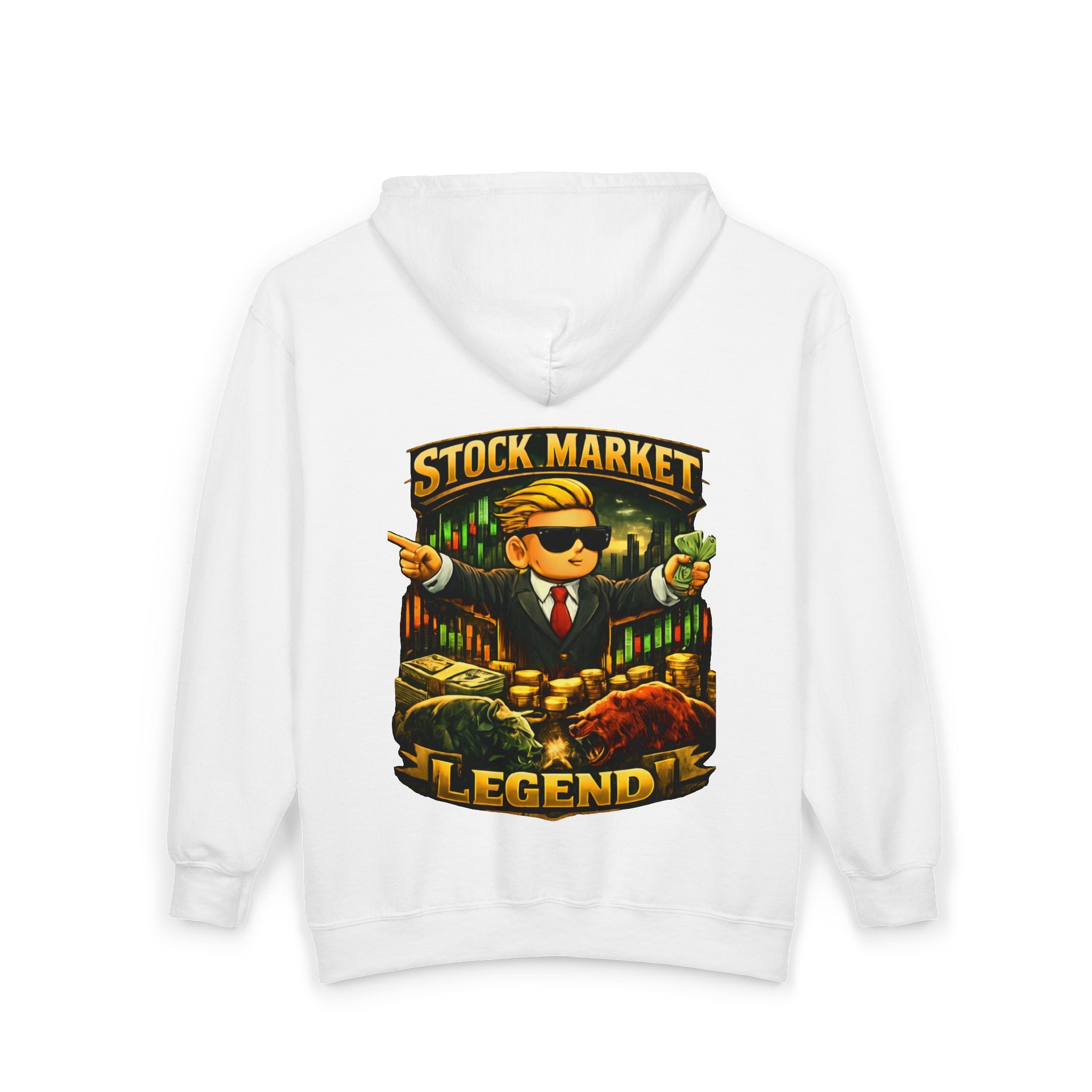 Stock Market Legend Full‑Zip Hoodie