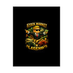 Stock Market Legend Rolled Poster — Wall Art for Traders & Finance Fans