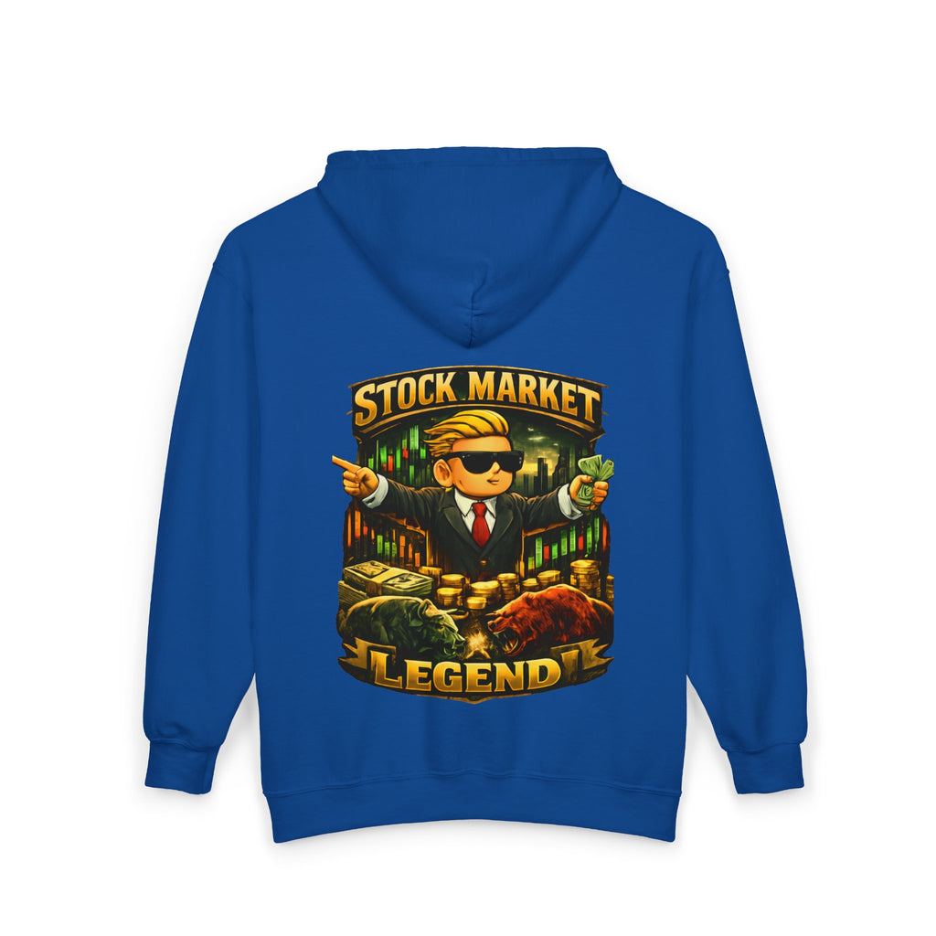 Stock Market Legend Full‑Zip Hoodie