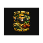 Stock Market Legend Rolled Poster — Wall Art for Traders & Finance Fans
