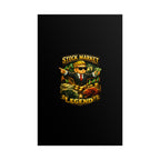 Stock Market Legend Rolled Poster — Wall Art for Traders & Finance Fans