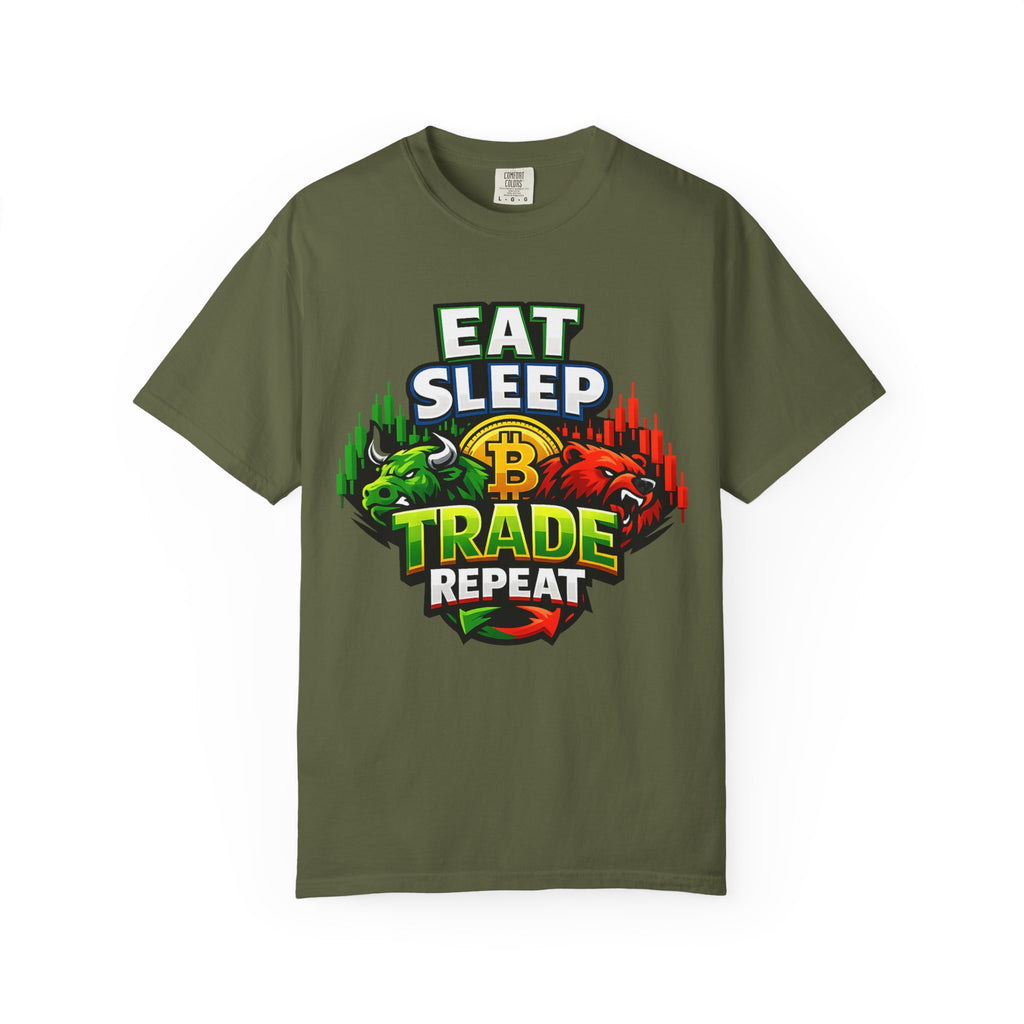 Eat Sleep Trade Repeat T-Shirt — Trader Lifestyle Tee
