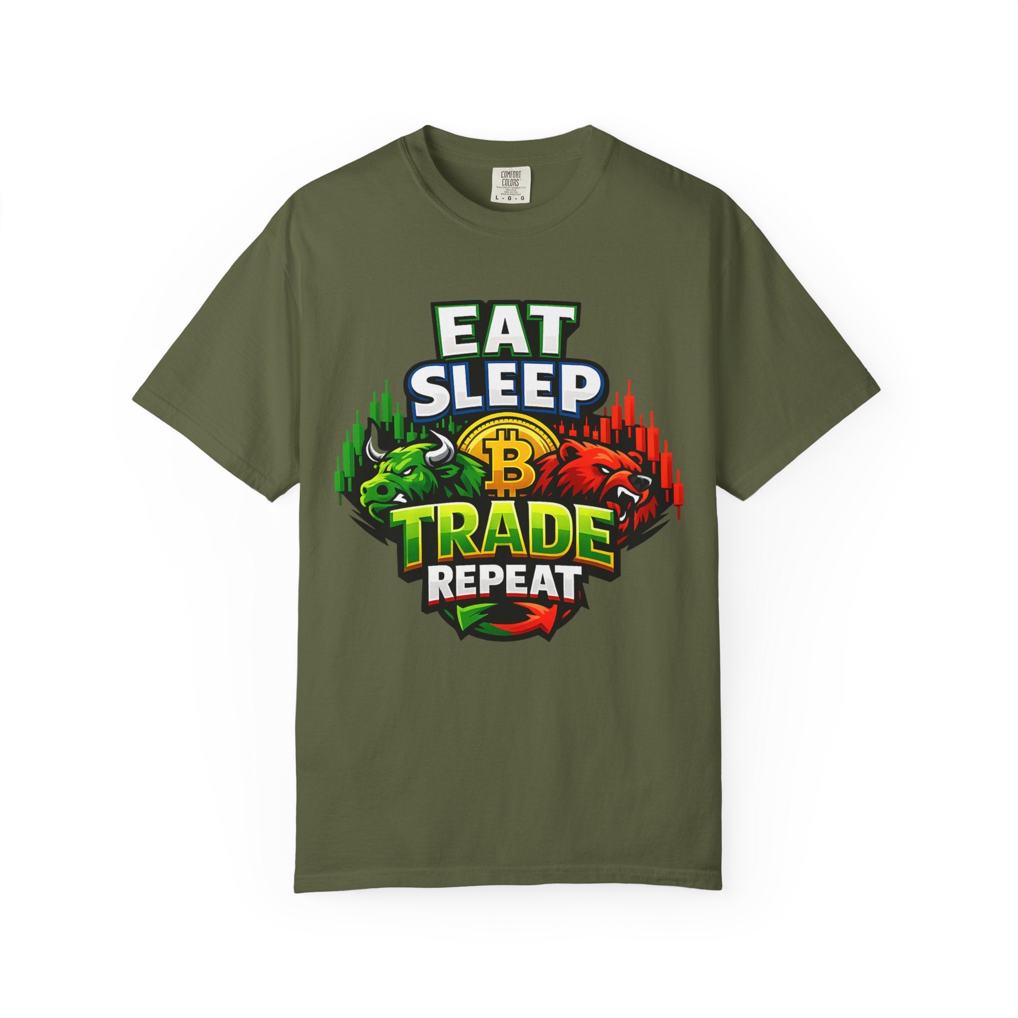 Eat Sleep Trade Repeat T-Shirt — Trader Lifestyle Tee