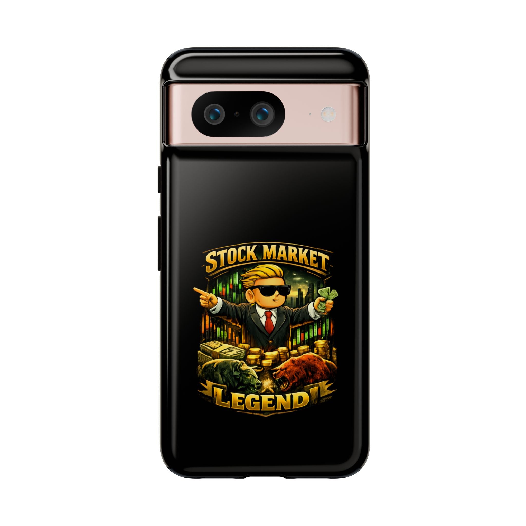 Phone Case Stock Market Legend Trader Badge